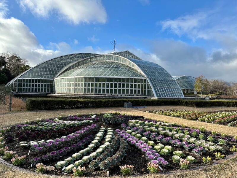 Greenhouse at Kyoto Prefectural Botanical Garden