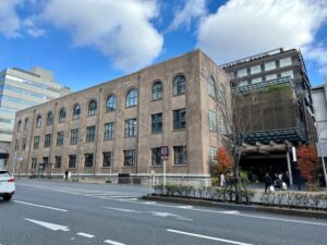Exterior of Ace Hotel Kyoto seen from Karasuma Street